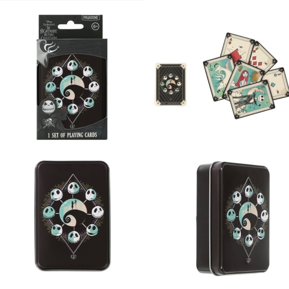 The Nightmare Before Christmas Collectible Tin & Playing Cards - Picture 5 of 6